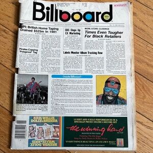 *Vintage Billboard Magazine - Full Magazine, Week of November 13, 1982